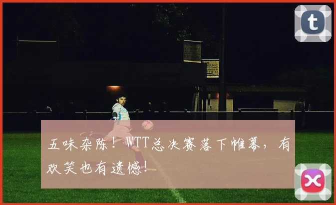 五味杂陈!WTT总决赛落下帷幕,有欢笑也有遗憾!